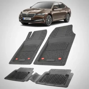 Nu rata Covorase Skoda Superb III Compatibile Liftback Facelift 2019-2024 | Black