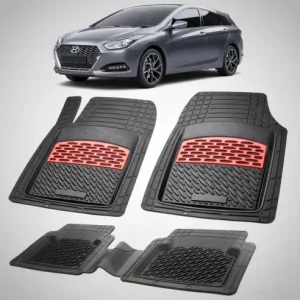 Covorase Hyundai i40 FL Wagon 2018 \\u2013 2019 - Tavita cauciuc - Red Reducere de preț