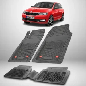 Reduceri Covorase Skoda Rapid I Compatibile Liftback Facelift 2017-2019 | Black