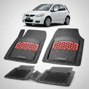 Ieftin Covorase Suzuki SX4 1 Compatibile Hatchback 2006-2014 | Red