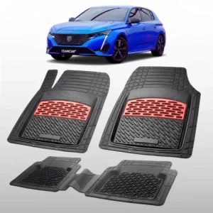 Chilipir Covorase Auto Tip Tavita Compatibile Peugeot 308 III (P5: 2021\\u20132025) Red
