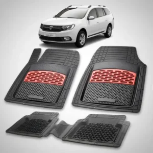 Livrare gratuită Covorase Tip Tavita Compatibile Dacia Logan MCV 2017-2021 , Red