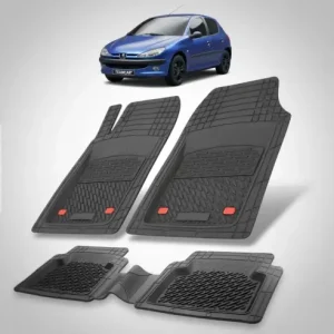 Noutate Covorase Tavita Compatibile Peugeot 206 Hatchback (5 usi-1998-2003) Black