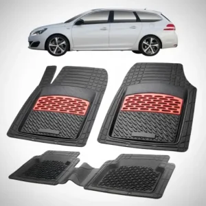 Ofertă de sezon Covorase Auto Tip Tavita Compatibile Peugeot 308 II SW (2013-2021) Red