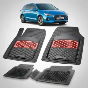 Covorase Hyundai i30 III Tourer 2017-2020 - Cauciuc Tip Tavita -Red Retur gratuit