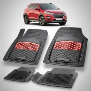 Covorase Auto Hyundai Tucson II (2015-2020) - Cauciuc Tip Tavita-Red Super ofertă