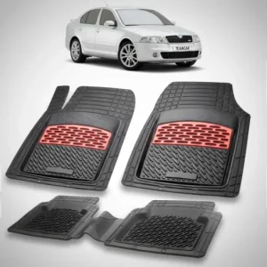 Cel mai bun preț Covorase Skoda Octavia II Compatibile Sedan 2004-2013 | Red