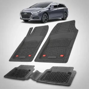 Ofertă limitată Covorase Hyundai i40 FL Wagon 2018 \\u2013 2019 - Tavita cauciuc -Black