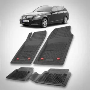 Nu rata Covorase Mercedes-Benz C-Class Compatibile S204 Facelift 2011-2014 | Black