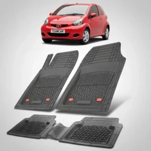 Covorase Toyota Aygo AB10 Compatibile Hatchback 2008-2012 | Black Reducere extra