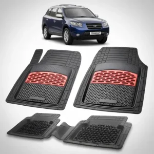 Retur ușor Covorase Hyundai Santa Fe 2006-2012 | Cauciuc Tavita | Red