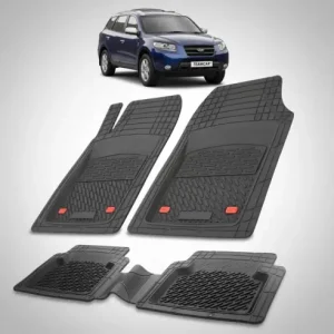 Covorase Hyundai Santa Fe 2006-2012 | Cauciuc Tavita | Black Reducere extra