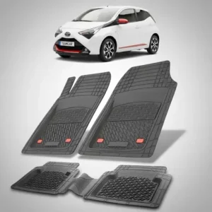 Covorase Toyota Aygo AB40 Compatibile Hatchback 2018-2021 | Black Cumpărături sigure