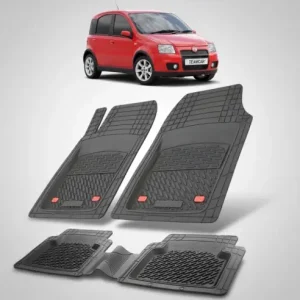 Livrare gratuită Covorase Fiat Panda II Compatibile 2003-2012 | Black