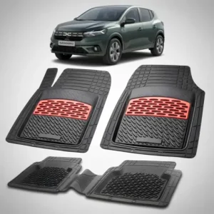 Covorase Tip Tavita Compatibile Dacia Sandero III 2023-2025 , Red Promoție