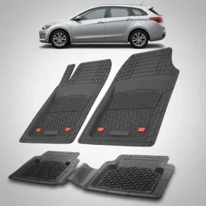 Super ofertă Covorase Auto Hyundai i30 II Tourer (2012-2017) - Cauciuc Tip Tavita -Black