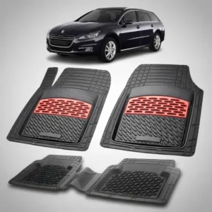 Covorase Auto TeamCar® Tip Tavita Compatibile Peugeot 508 I SW (2010-2014) Red Reducere