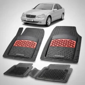 Chilipir Covorase Mercedes-Benz C-Class Compatibile W203 Sedan 2000-2007 | Red