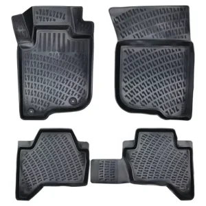 Set Covorase Auto Cauciuc Dedicate Mitsubishi L200 Triton IV 2005-2014 Popular