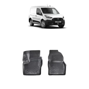 Retur ușor Set Covorase Auto Cauciuc dedicate Ford Connect II (Fata) 2014-2020