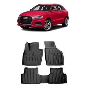 Set Covorase Auto Cauciuc dedicate Audi Q3 (8U) (2011-2019) Ofertă de sezon