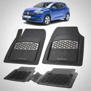 Covorase Dacia Sandero III Hatchback Compatibile 2020-prezent | Silver Ofertă de sezon