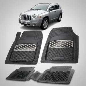 Covorase Jeep Compass MK Compatibile 2007-2016 | Silver Ofertă limitată