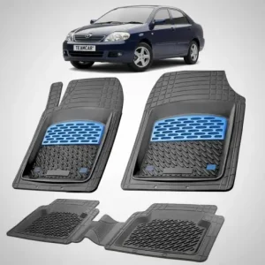 Covorase Toyota Corolla E120 Compatibile Sedan 2004-2007 | Blue Plată securizată