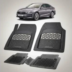 Plată sigură Covorase Skoda Octavia IV Compatibile Liftback Facelift 2024-2026 | Silver