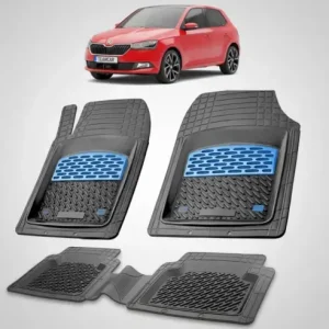 Covorase Skoda Fabia III Compatibile Hatchback Facelift 2018-2021 | Blue Ieftin