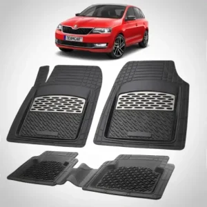 Covorase Skoda Rapid I Compatibile Liftback Facelift 2017-2019 | Silver Retur ușor