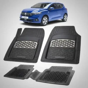 Disponibil imediat Covorase Dacia Sandero Compatibile III Hatchback 2020-prezent | Silver