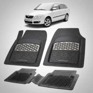 Covorase Skoda Fabia II Compatibile 2007-2014 | Silver Reducere specială