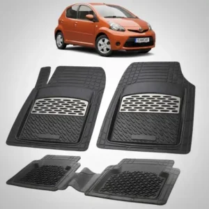 Transport gratuit Covorase Toyota Aygo AB10 Compatibile Hatchback 2012-2014 | Silver