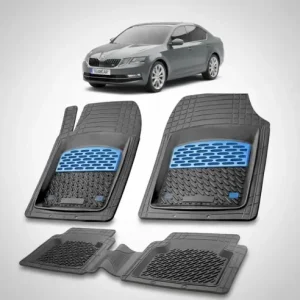 Preferatul clienților Covorase Skoda Octavia III Compatibile Sedan 2013-2020 | Blue
