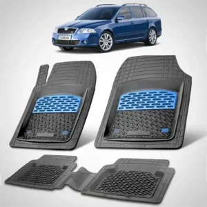 Retur ușor Covorase Skoda Octavia II Compatibile Combi 2004-2013 | Blue