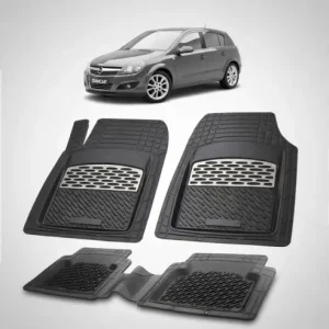 Covorase Opel Astra H Compatibile Hatchback 2004-2014 | Silver Preferatul clienților