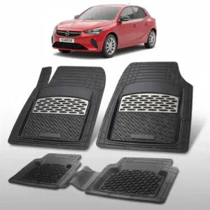 Covorase Opel Corsa F Compatibile Hatchback 2019-prezent | Silver Preț promoțional