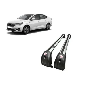 Cumpără acum Set bare portbagaj aluminiu transversale cu antifurt dedicate Dacia Logan 3 2021-2025