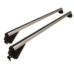 Retur gratuit Bare transversale universale din aluminiu pentru plafon cu sine longitudinale tip Flush Rails, 120 cm, 90 kg, Crom