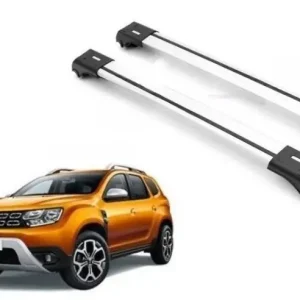 Set bare portbagaj transversale aluminiu Dacia Duster 2018-2024 ® ALM Livrare gratuită
