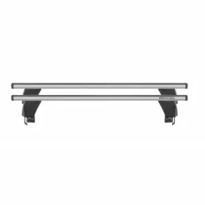 Transport gratuit Bare transversale Menabo Delta Silver pentru Ford Fusion, 5 usi, model 2002-2012