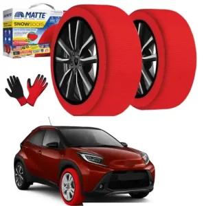 Ofertă de sezon Huse antiderapante z\\u0103pad\\u0103 MATTE ACTIVE m\\u0103rimea S, textil, omologate EN16662-1, set 2 buc