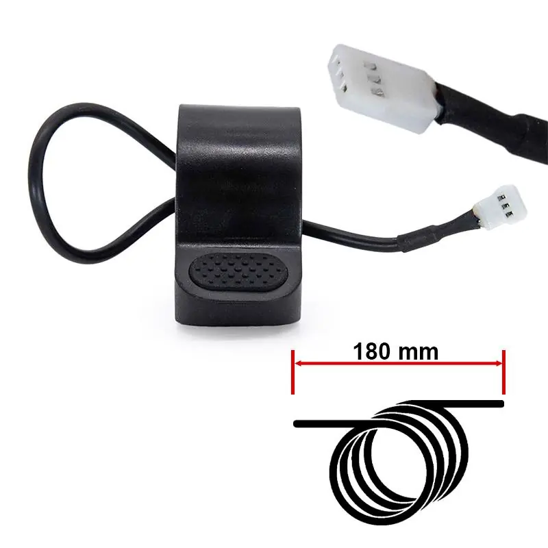 Preț mic Acceleratie generic universal trotineta electrica – Model 2 negru