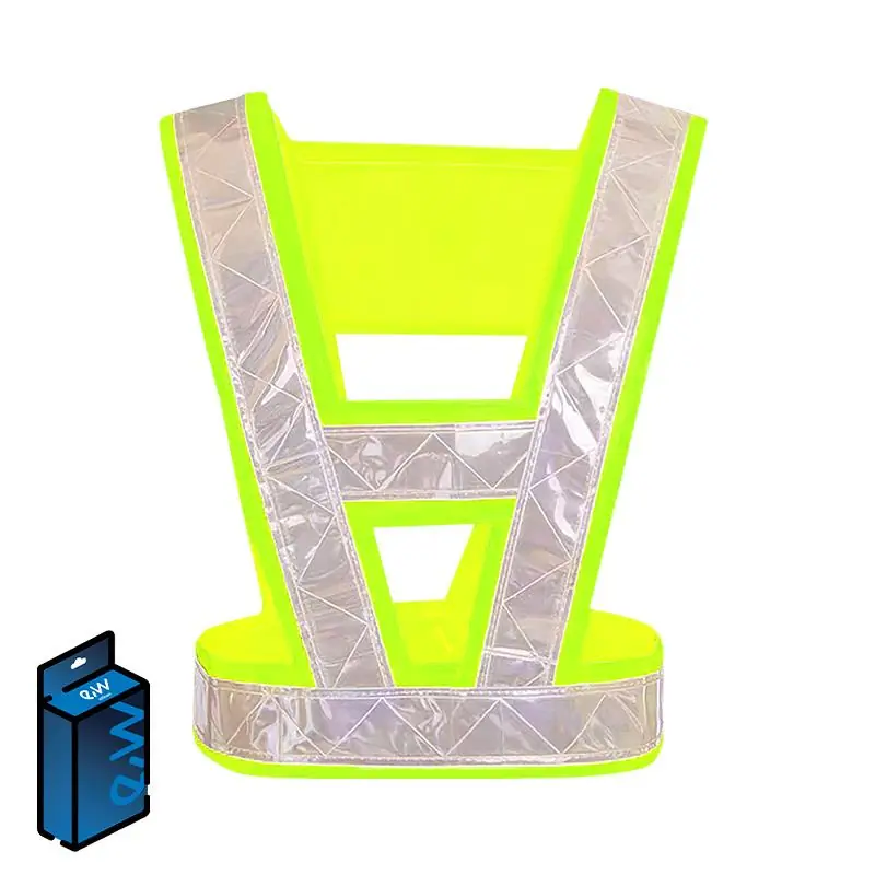 Vestă reflectorizantă pentru bicicleta / trotineta electrică, verde, mărime universală | Motorevolution Premium