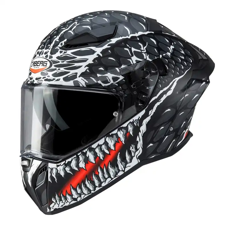 Vezi acum Casca integrala pentru scuter – motocicleta Caberg model Drift Evo II SV Crok H9 negru/antracit/rosu fluor mat Pinlock ready – lentila Pinlock inclusa XXL (63/64cm)