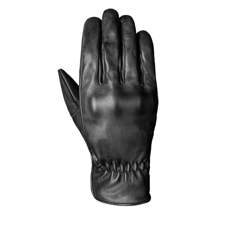 Manusi barbati pentru scuter – motocicleta Urban/heritage vara piele Ixon model RS Nizo MS culoare: negru – degete tactile 3XL (13/14) Plată securizată