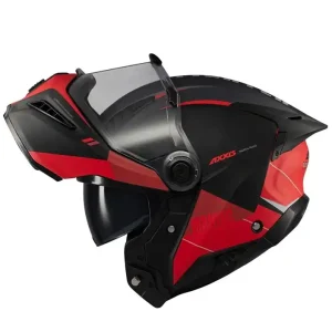 Vezi acum Casca modulabila (flip-up) Axxis GhostFighter SV Maniac B5 negru/rosu mat (ochelari soare integrati) Pinlock Ready – tip viziera: MT-V-36 M (57/58cm)