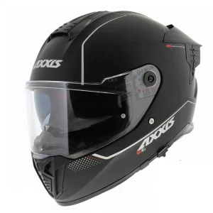 Casca integrala pentru scuter – motocicleta Axxis Hawk SV A1 negru mat (ochelari soare integrati) – tip viziera: MT-V-31 M (57/58cm) Noutate
