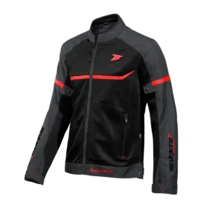Cumpără online Geaca (jacheta) barbati pentru scuter – motocicleta Racing vara Seventy model SD-JR30.1 Mojave culoare: negru/rosu Negru/rosu XXXL